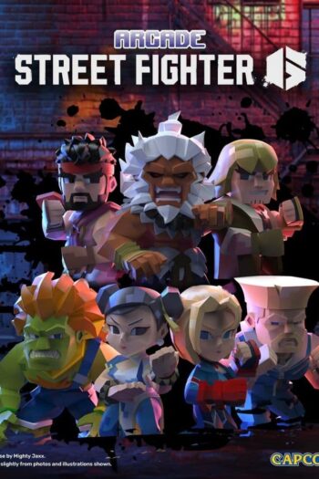 Arcade: Capcom Street Fighter Series 4 inch Vinyl Figure Blind Box Display (6)