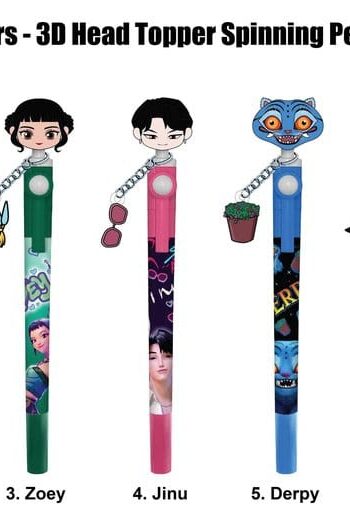 K-Pop Demon Hunter 3D Head Topper Pen Display (16)