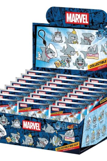 Marvel Rivals 3D PVC Bag Clips Jeff the Land Shark Series 17 Display (24)