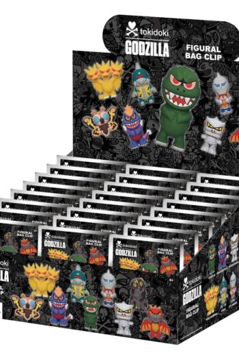 Tokidoki x Godzilla 3D PVC Bag Clips Display (24)