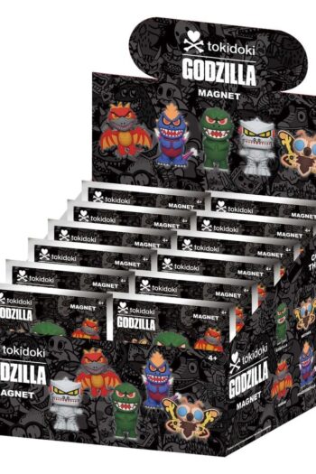 Tokidoki x Godzilla Magnets Blind Pack Serie 1 Display (12)
