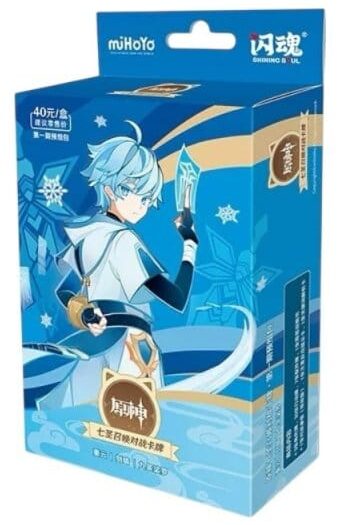 Genshin Impact Trading Card Game - Pre-Build Starter Deck 07 - Chongyun - Series 1 *Chinese Version*