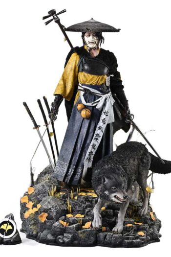 Ghost of Yotei Real Elite Masterline Statue 1/4 Atsu DX Bonus Version 59 cm