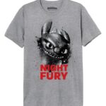 How to Train Your Dragon T-Shirt Night Fury Size XL