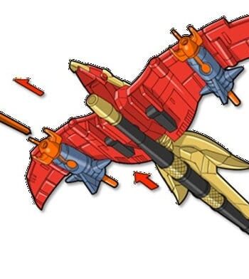 Mighty Morphin Power Rangers Thunderzord Action Figure Firebird