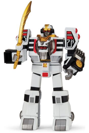 Mighty Morphin Power Rangers White Tigerzord Action Figure 25 cm