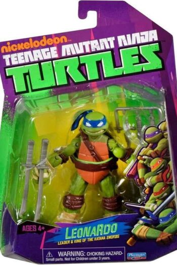 Teenage Mutant Ninja Turtles World of TMNT Action Figure Leonardo 11 cm