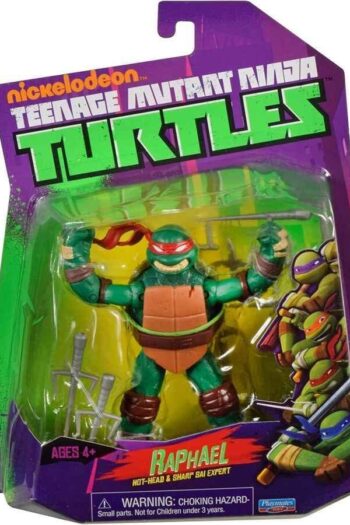 Teenage Mutant Ninja Turtles World of TMNT Action Figure Raphael 11 cm