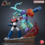 Mazinger Scene Selection 03 PVC Figure Mazinger Z Rocket Punch vs Doublas ! 19 cm by Plex