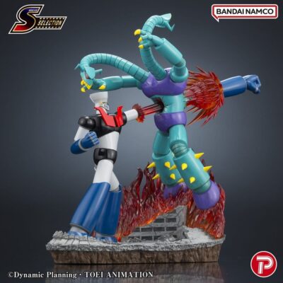 Mazinger Scene Selection 03 PVC Figure Mazinger Z Rocket Punch vs Doublas ! 19 cm by Plex - immagine 6