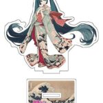 Hatsune Miku x Katsushika Hokusai iXima Die-Cut Acrylic Stand The Great Wave off Kanagawa (Kimono) 10 cm (5)