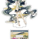 Hatsune Miku x Katsushika Hokusai iXima Die-Cut Acrylic Stand A Sketch of Tago Bay at Ejiri on the Tokaido 10 cm (5)