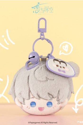 Love and Deepspace Plush Keychain Xavier Playful Time Series 6 cm