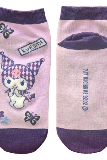 Sanrio Socks Kuromi Japanese Short 36-40