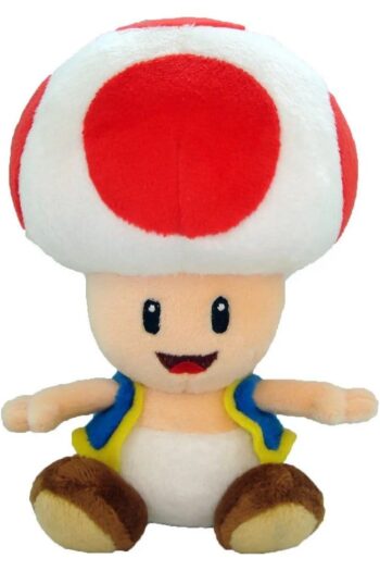 Super Mario Plush Figure Toad 17 cm