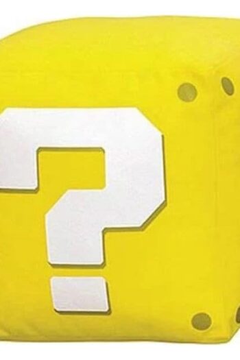 Super Mario Plush Figure Question Mark 12 cm