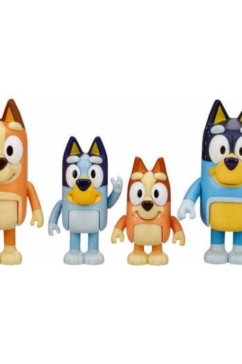 Bluey: Family 4 Piece Figure Set