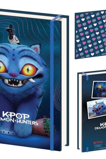 KPop Demon Hunters 3D Wiro Notebook A5 Derpy Tiger