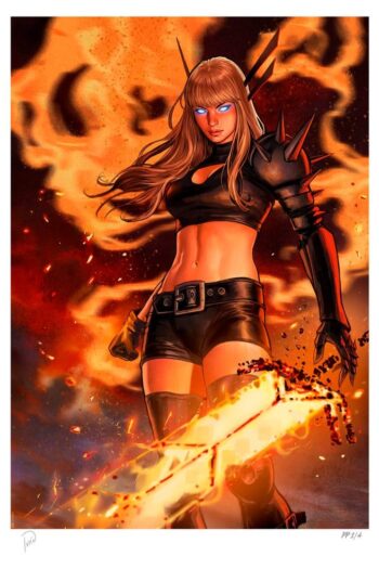 Marvel X-Men Art Print Magik 61 x 41 cm - unframed