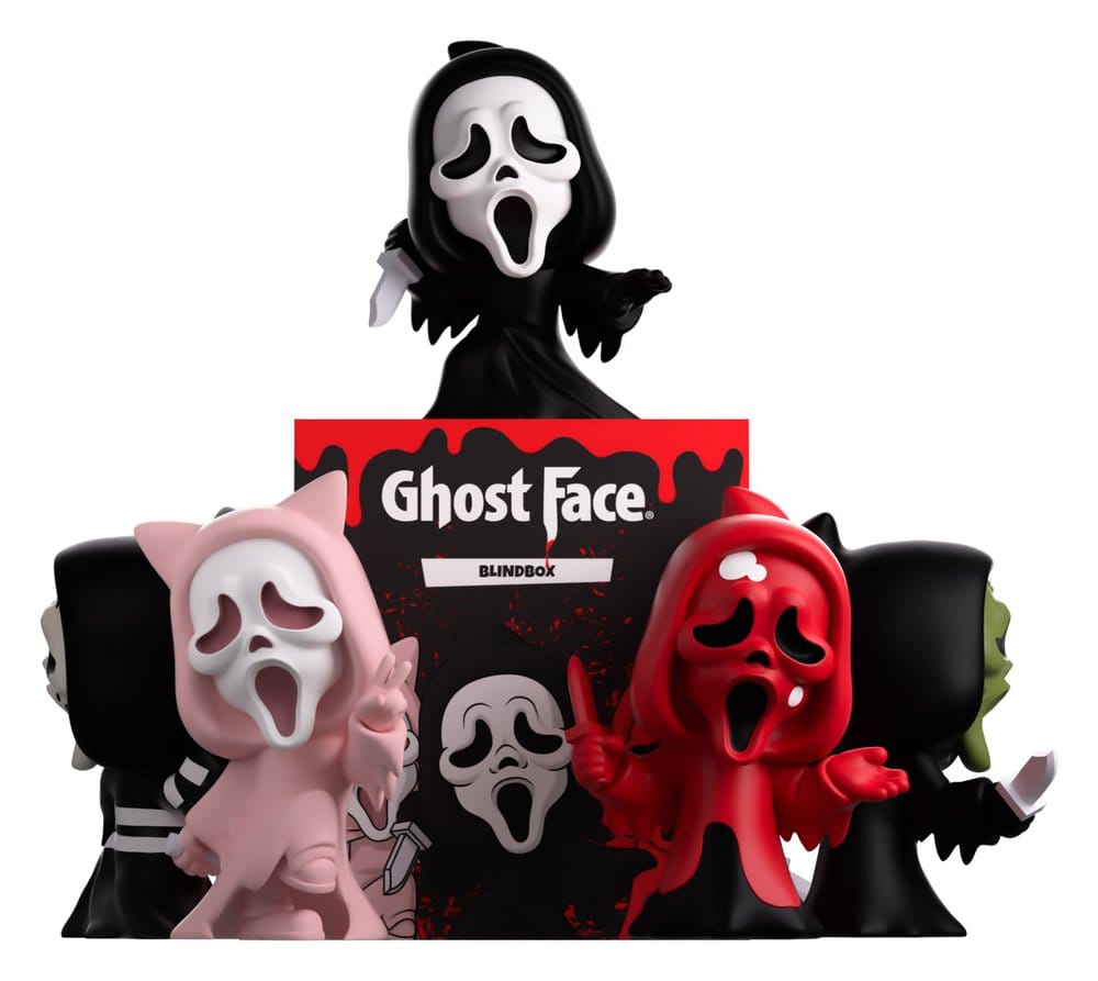 x_yto71199 Ghost Face Mini Figures Blind Box Assortment (8) - immagine 1