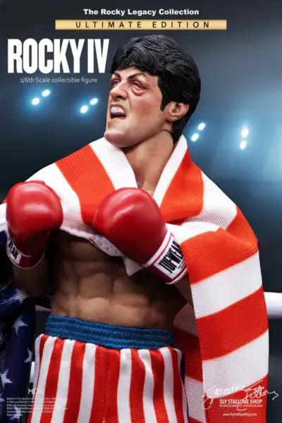 Rocky 4 Ultimate Edition 1/6 Scale Action Figure 30 cm Sylvester Stallone - immagine 9