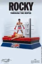 Rocky Over Drago Through The Ropes 1/10 Statue Sylvester Stallone