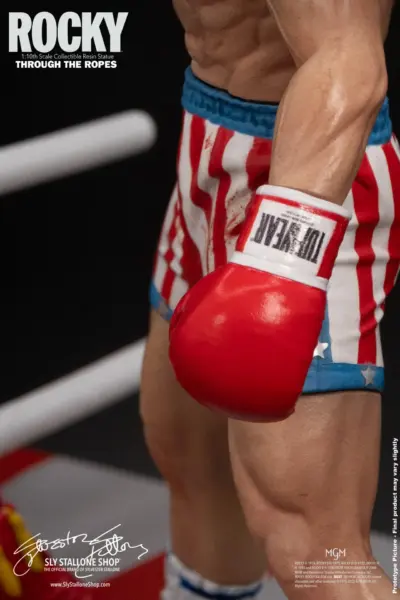 Rocky Over Drago Through The Ropes 1/10 Statue Sylvester Stallone - immagine 8