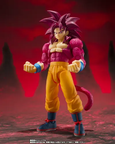 Dragon Ball Daima Super Saiyan 4 Son Goku S.h.figuarts by Bandai - immagine 3