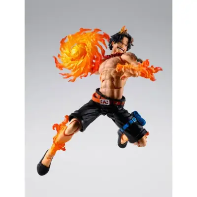 One Piece Portgas.d.ace Marineford S.h.figuarts by Bandai - immagine 6