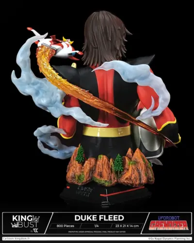 Statue King Bust – Goldorak Grendizer – Actarus / Duke Fleed – Limited Edition by Cartoon Kingdom - immagine 7
