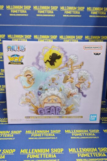 One Piece World Collectable Figure Premium - Monkey D. Luffy -Gear 5- Special Bandai Premium Exclusive