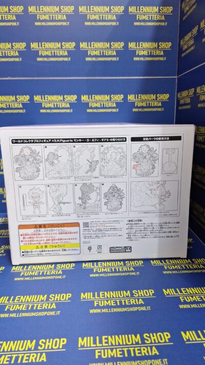 One Piece World Collectable Figure Premium - Monkey D. Luffy -Gear 5- Special Bandai Premium Exclusive - immagine 13