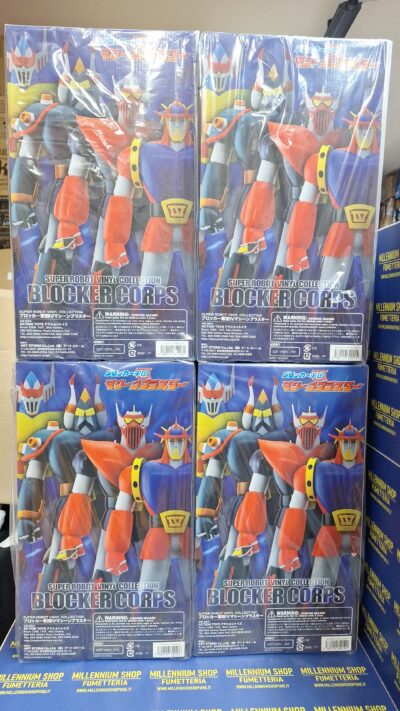 Astro Robot Super Robot Vinyl Collection 40 cm Blocker Gundan SET Machine by Action Toys - immagine 22