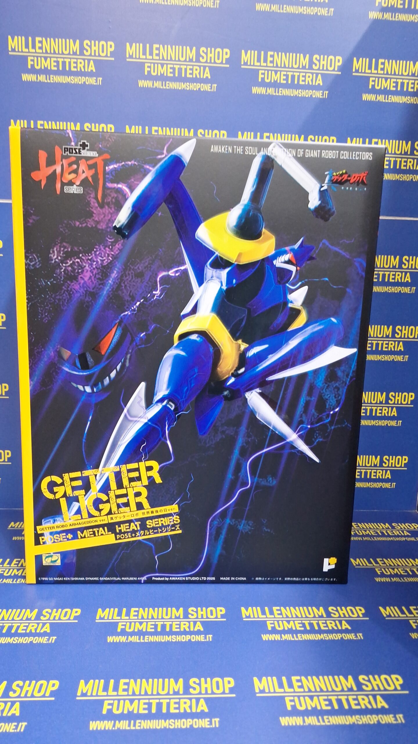 IMG-20260409-WA0187 Pose Plus Metal Heat Getter Robot Armageddon - Getter Liger (Armageddon Ver.) by Pose Plus - immagine 1