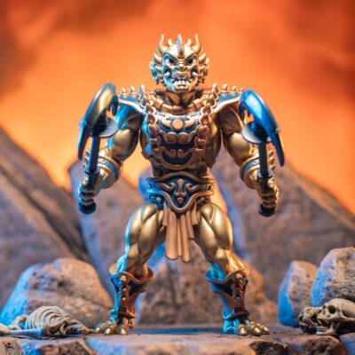 Legends of Dragonore Auritor™ Golem Blue 14 cm CONVENTION EXCLUSIVE Action Figure by Formo Toys - immagine 8