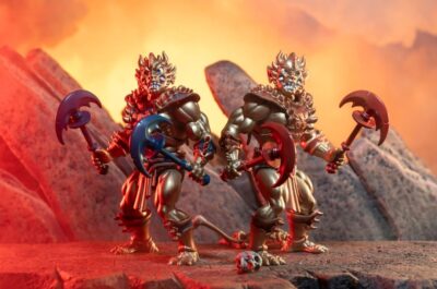 Legends of Dragonore Auritor™ Golem Red 14 cm CONVENTION EXCLUSIVE Action Figure by Formo Toys - immagine 9