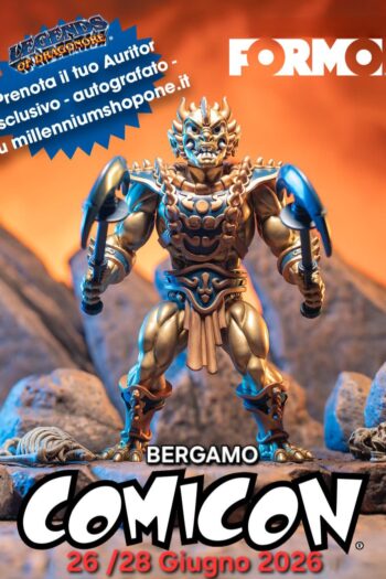 Legends of Dragonore Auritor™ Golem Blue 14 cm CONVENTION EXCLUSIVE Action Figure by Formo Toys