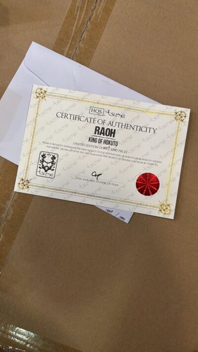 Fist of the North Star - Hokuto no Ken - Raoh King of Hokuto - Statue - Tsume - immagine 5