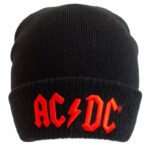 ACDC Beanie Applique Logo