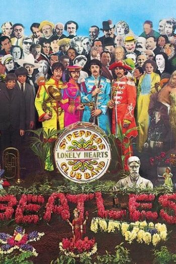 The Beatles Canvas Print Sgt. Peppers 40x40 cm