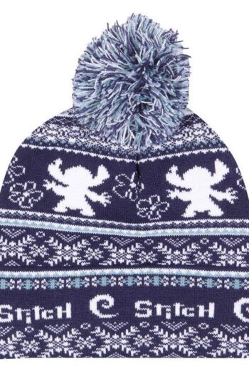 Lilo & Stitch Pom-Pom Beanie Fair Isle