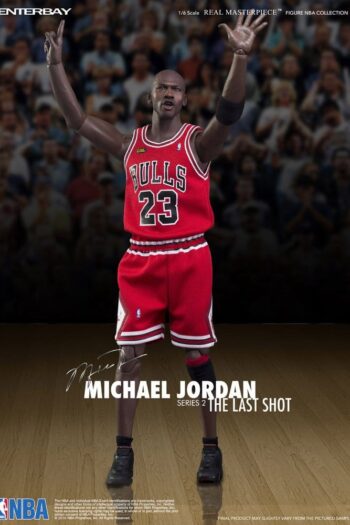 NBA Collection Real Masterpiece Actionfigur 1/6 Michael Jordan Series 2 (Road Jersey Edition) 33 cm