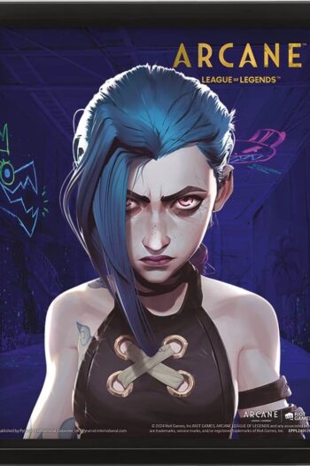 League of Legends Arcane 3D Lenticular Poster Jinx-VI