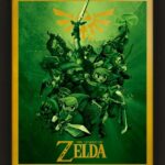 The Legend of Zelda 3D Lenticular Poster (Link) 29 x 24 cm