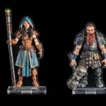 Mythic Legions Acrylic Standees 4-Pack Heroic Set A 3 cm