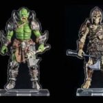 Mythic Legions Acrylic Standees 4-Pack Villainous Set A 3 cm