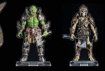 Mythic Legions Acrylic Standees 4-Pack Villainous Set A 3 cm