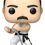 Queen POP! Rocks Vinyl Figure Freddie Mercury (white singlet) 9 cm