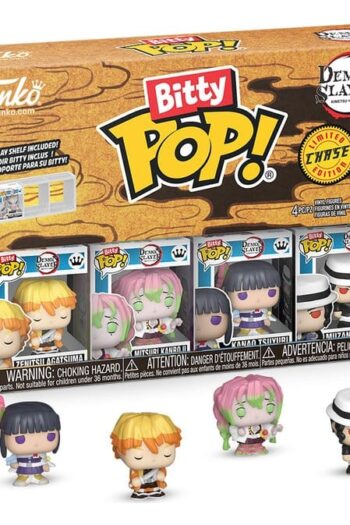 Demon Slayer: Kimetsu no Yaiba Bitty POP! Vinyl Figure 4-Pack Zenitsu 2,5 cm