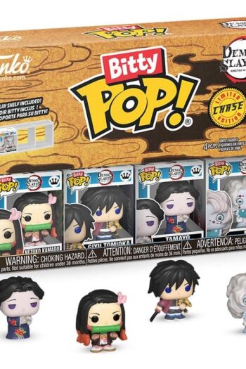 Demon Slayer: Kimetsu no Yaiba Bitty POP! Vinyl Figure 4-Pack Nezuko 2,5 cm